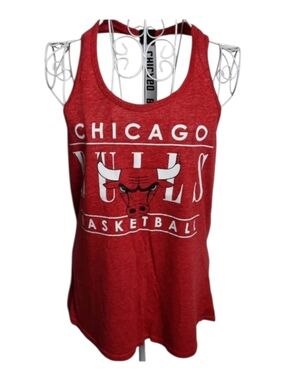 NBA Chicago Bulls T-Back Loose Fit Tank Women's SZ M